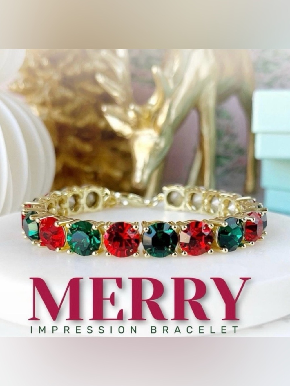 Park Lane “Merry” Impression Bracelet! BNIB!! Limited Edition!!